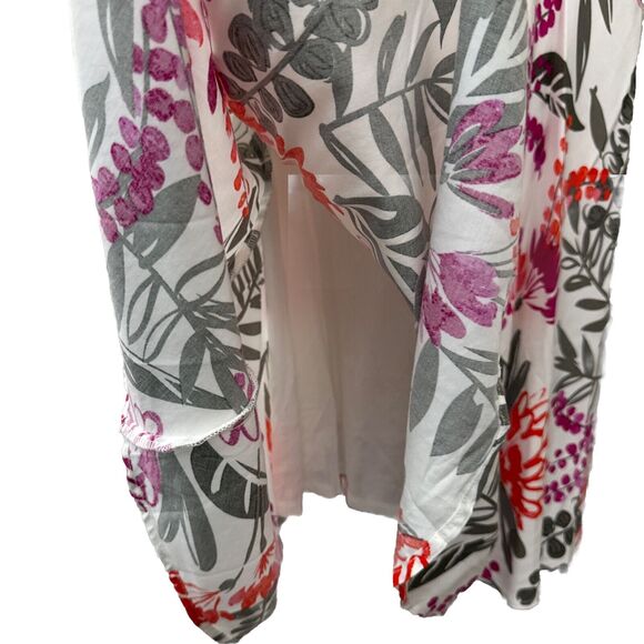 Old Navy Fit and Flare Cami Mini Dress Floral Tiered Smocked Back Size L… - Picture 6 of 12